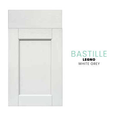 Kitchen Door Doc Bastille White Grey