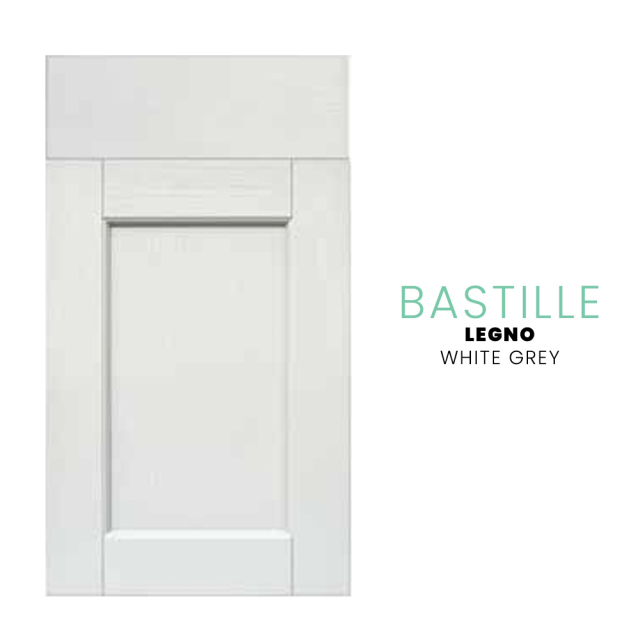 Kitchen Door Doc Bastille White Grey