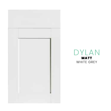 Kitchen Door Doc Dylan White Grey