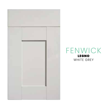 Kitchen Door Doc Fenwick White Grey