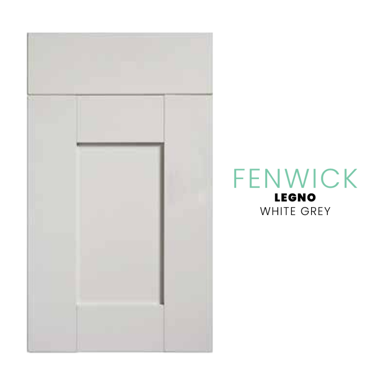 Kitchen Door Doc Fenwick White Grey